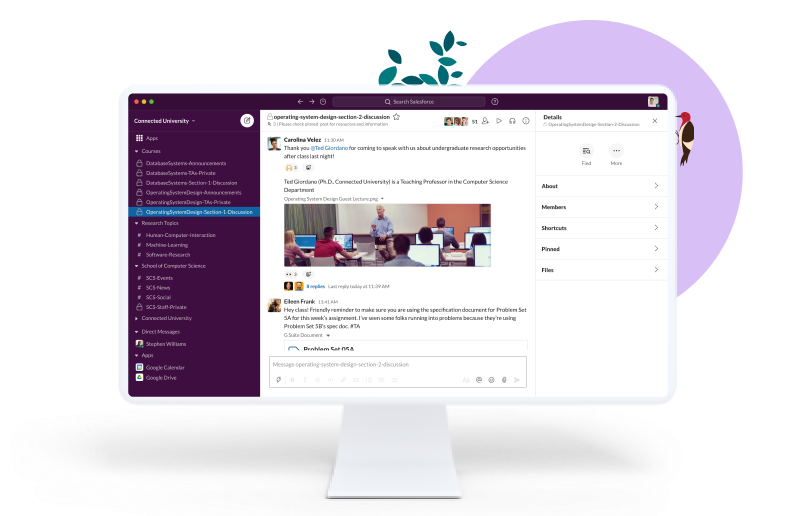 screenshot of Salesforce.org Education Cloud